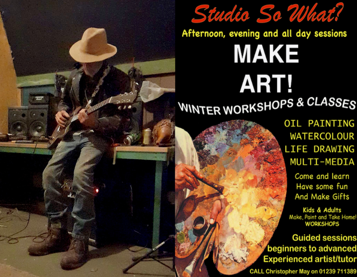 CHRIS MAY – Multidisciplinary artist, musician, artisan, Mentor.